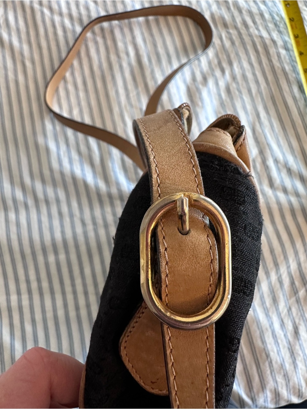 Vintage Gucci Micro GG Canvas Bag - Picture 14 of 16